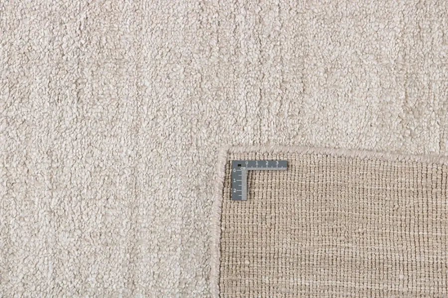 picture 2 Stylish beige smooth rug - PLAIN DUST IVORY 7013