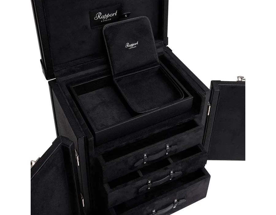 obrazek 3 Skórzany kufer na akcesoria