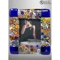 Zdjęcie Oryginalna szklana ramka do zdjęć ze szkła Murano