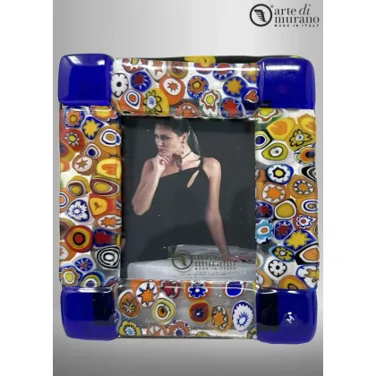 Zdjęcie Oryginalna szklana ramka do zdjęć ze szkła Murano