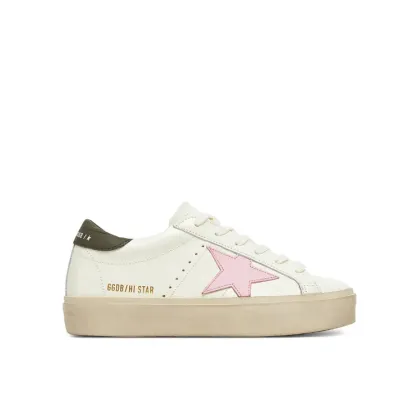 Zdjęcie GOLDEN GOOSE Sneakersy Hi Star Classic With List GWF00118.F006872.12170 Écru