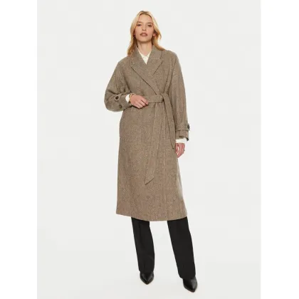 Zdjęcie Tommy Hilfiger Płaszcz wełniany WW0WW43159 Beżowy Regular Fit