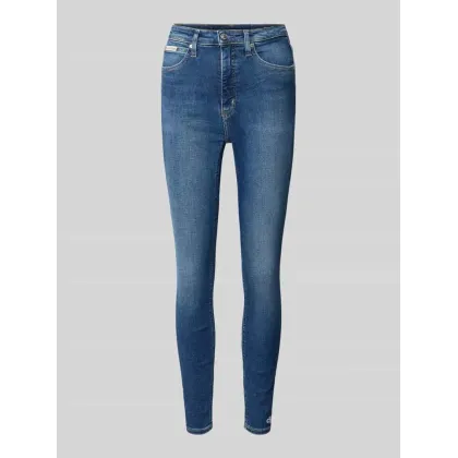 Zdjęcie Jeansy o kroju super skinny fit z 5 kieszeniami