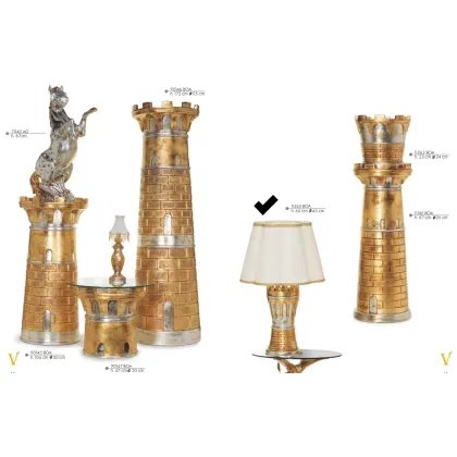 Zdjęcie Luksusowa lampa z motywem wieży - Valle d'oro Patchi