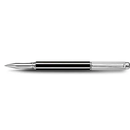 Picture Beautiful silver-plated/rhodium-plated Varius China Black ballpoint pen