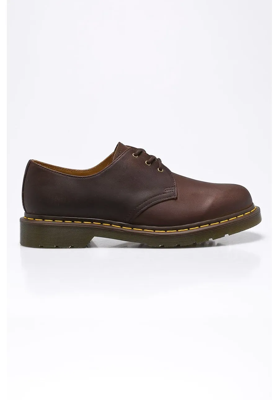 obrazek 1 Dr. Martens półbuty zamszowe 1461 męskie kolor brązowy DM11838201
