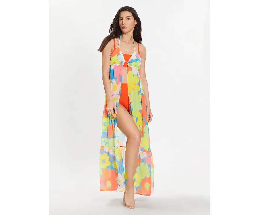 obrazek 1 Maaji Sukienka plażowa 2117CLD001 Kolorowy Regular Fit