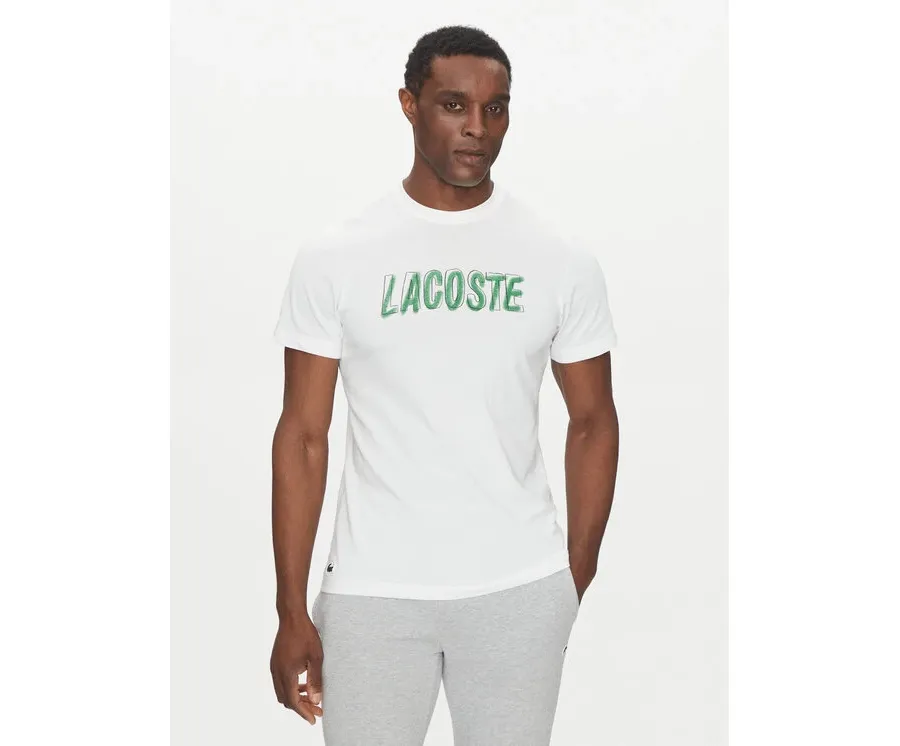 obrazek 1 Lacoste T-Shirt TH8916 Biały Regular Fit