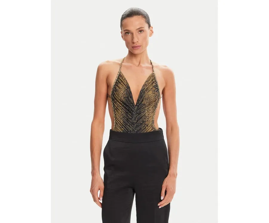 obrazek 1 NORMA KAMALI Body Mio KK424XPL165302 Brązowy Slim Fit