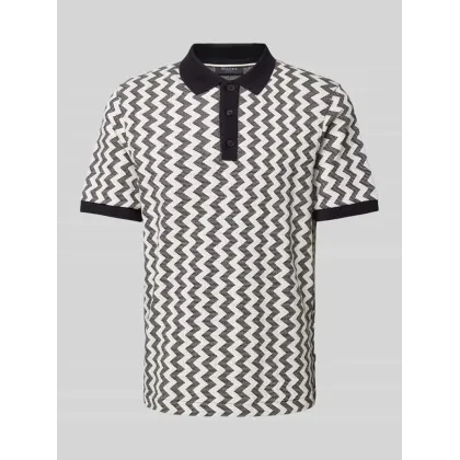 Zdjęcie Koszulka polo o kroju regular fit z graficznym wzorem