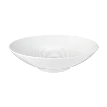 Zdjęcie Porcelanowy  głęboki talerz do zupy 20 cm z oryginalnym brązowym zdobieniem - Seltmann Weiden