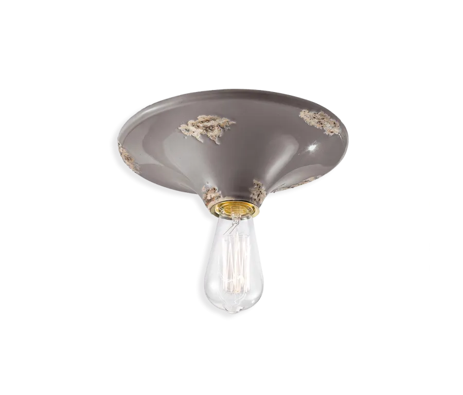 obrazek 9 Stylowa włoska lampa sufitowa-plafoniera w stylu vintage
