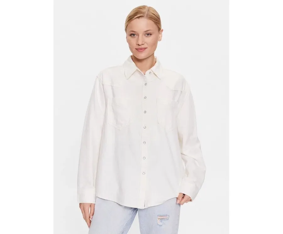 obrazek 1 Levi's® Koszula jeansowa Donovan Western A5974-0009 Écru Regular Fit