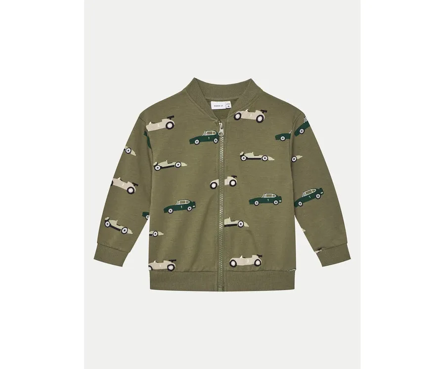 obrazek 1 NAME IT Bluza Brais 13238890 Zielony Regular Fit