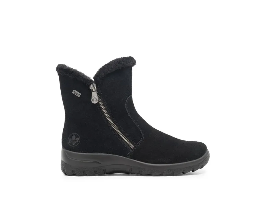 obrazek 1 Rieker Botki L7162-00 Czarny