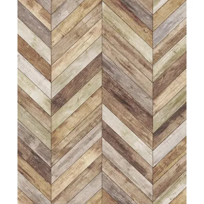 Zdjęcie Stylowa włoska podłoga ze szczotkowanego i barwionego w 5 kolorach dębu