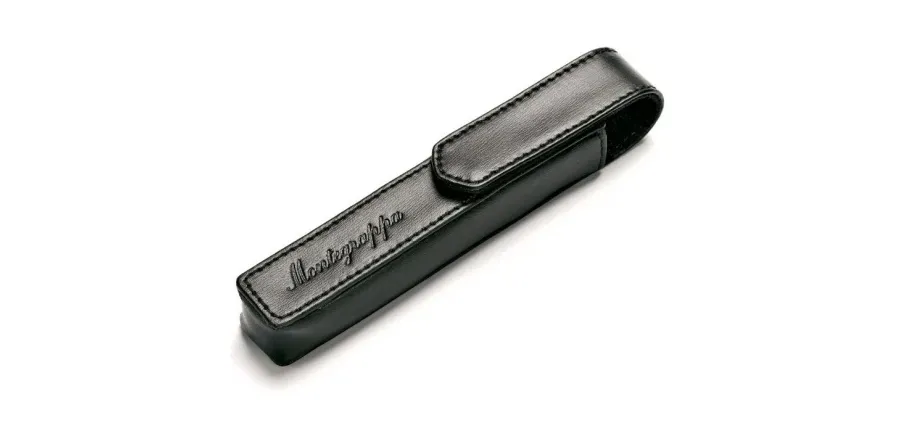 obrazek 2 Włoskie Czarne Etui na Jeden Produkt Montegrappa