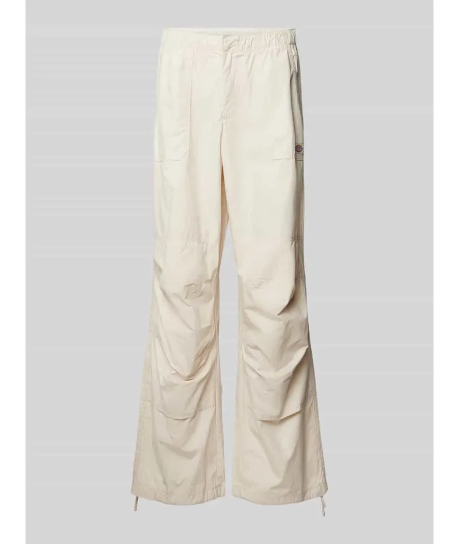 obrazek 1 Spodnie materiałowe o luźnym kroju z elastycznym pasem