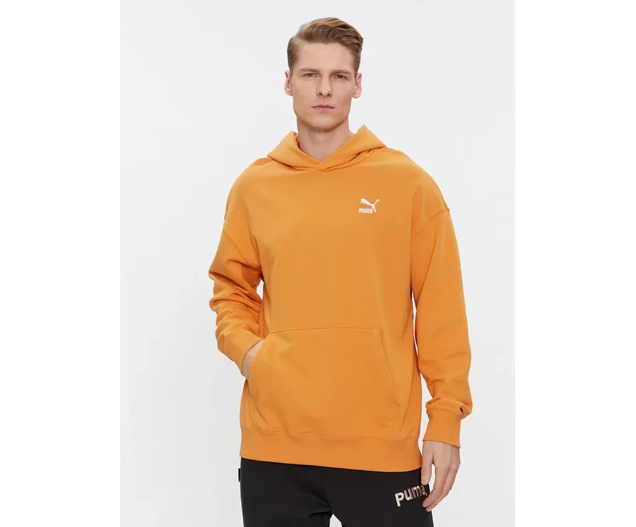 obrazek 1 Puma Bluza Classics 535601 Pomarańczowy Relaxed Fit