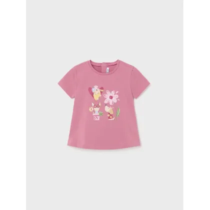 Zdjęcie Mayoral T-Shirt 1014 Różowy Regular Fit