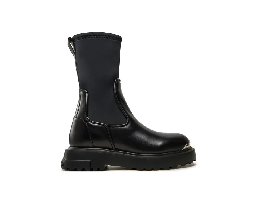 obrazek 1 LOVE MOSCHINO Botki JA24114G0LIM600A Czarny