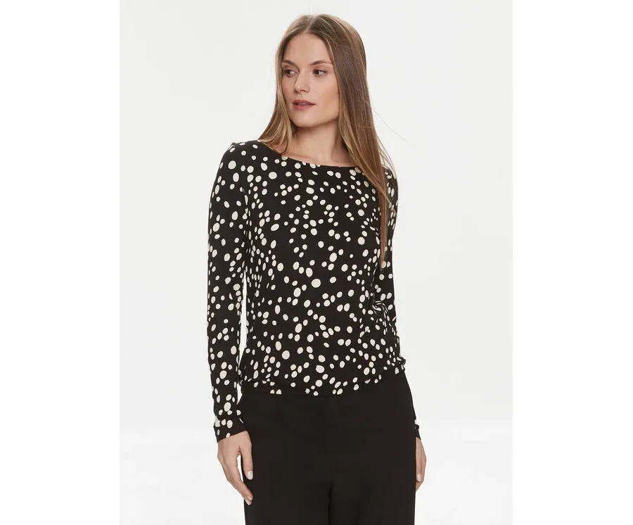 obrazek 1 Part Two Bluzka Arina 30308268 Czarny Regular Fit
