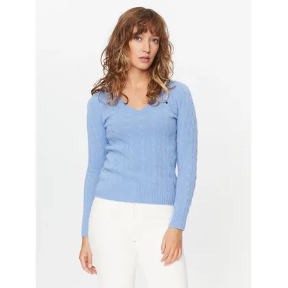 Zdjęcie Polo Ralph Lauren Sweter 211910422004 Niebieski Regular Fit