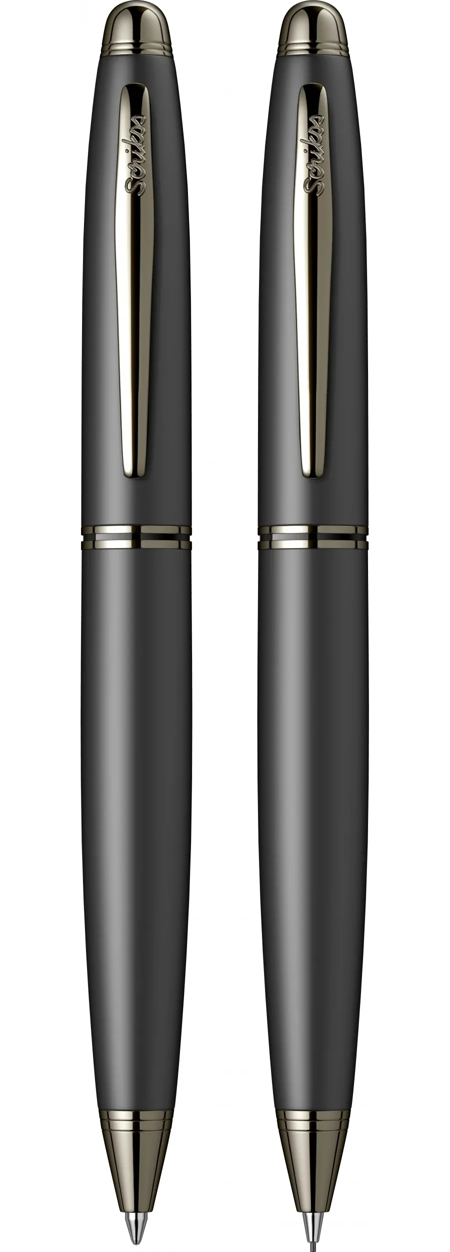 obrazek 1 Zestaw Długopis - Ołówek Mechaniczny 0.7mm Knight 88 Czarny Mat