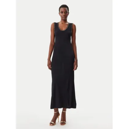Zdjęcie Lola Casademunt by Maite Sukienka dzianinowa MS2516034 Czarny Regular Fit