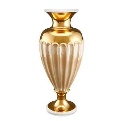 Picture Ceramic vase with pearl finish – Ahura
