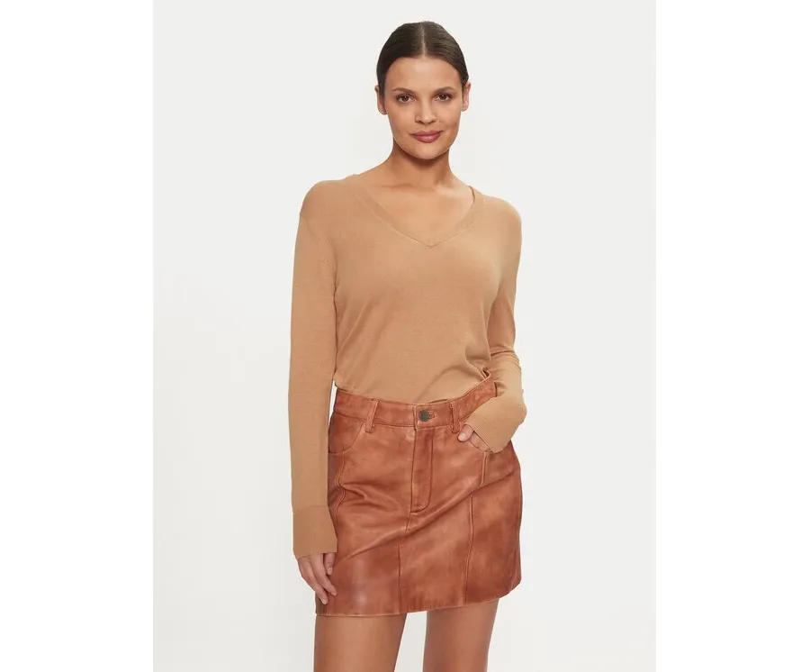obrazek 1 Gant Sweter 4803187 Beżowy Regular Fit