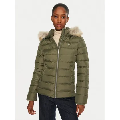 Zdjęcie Tommy Hilfiger Kurtka puchowa DW0DW18312 Zielony Slim Fit