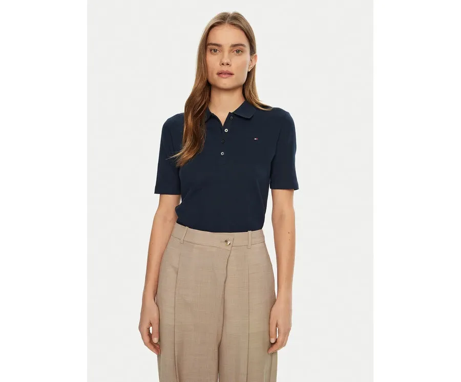 obrazek 1 Tommy Hilfiger Polo 1985 WW0WW43224 Granatowy Regular Fit