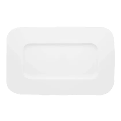 Zdjęcie Duży prostokątny talerz wykonany z porcelany z wyjątkowej kolekcji Silkroad White - Vista Alegre
