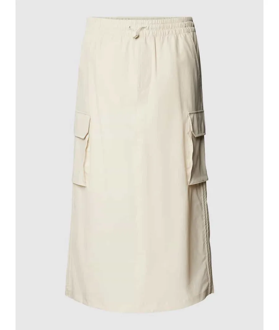 obrazek 1 Tommy Jeans Spódnica midi Parachute DW0DW17719 Beżowy Relaxed Fit