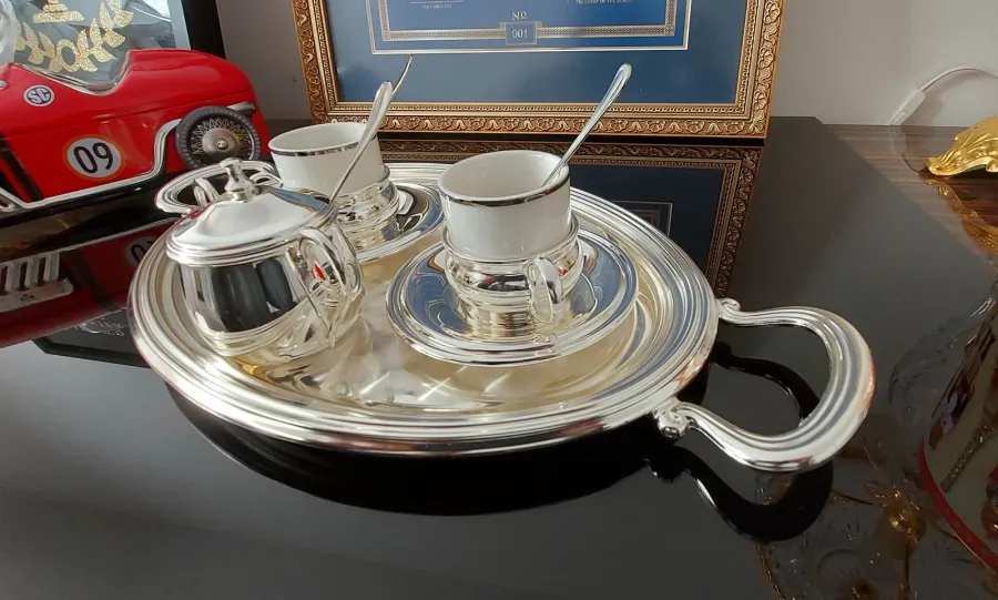 picture 4 Beautiful, silver coffee set