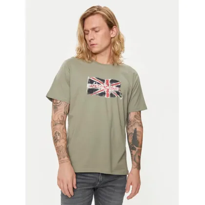 Zdjęcie Pepe Jeans T-Shirt Clag PM509384 Zielony Regular Fit