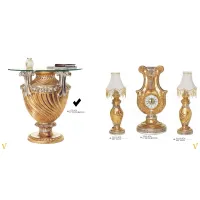 Zdjęcie Gustowny, ceramiczny stół ze szklanym blatem - Valle d'oro Patchi