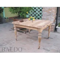 Picture Classic wooden extendable table from Italy - 3 finishes and dimensions options