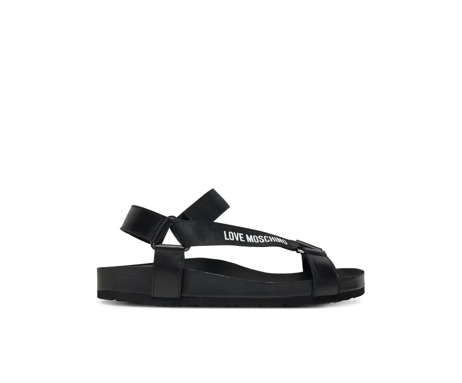 obrazek 1 LOVE MOSCHINO Sandały JA16263G0MIA0000 Czarny
