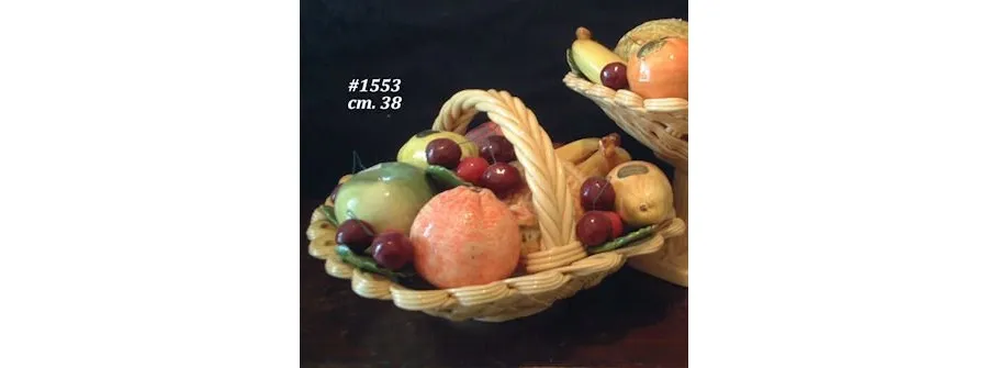 obrazek 1 Patera z ceramicznymi owocami