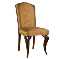 Picture Italian upholstered solid wood chair
