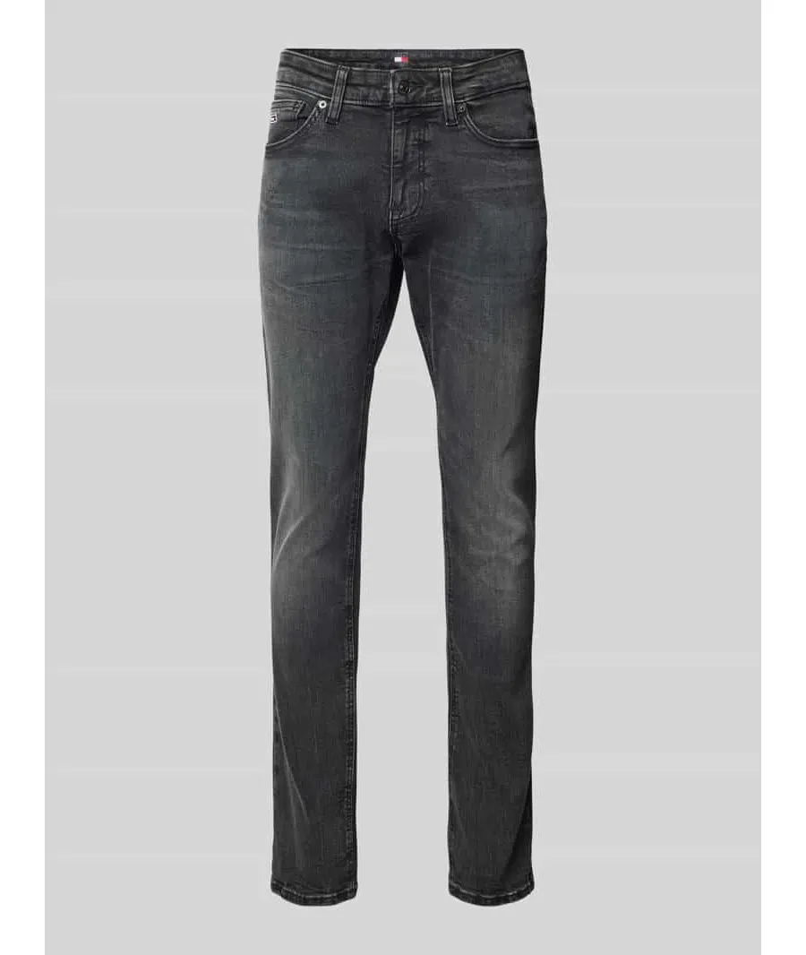 obrazek 1 Jeansy o kroju slim fit z 5 kieszeniami model ‘SCANTON’