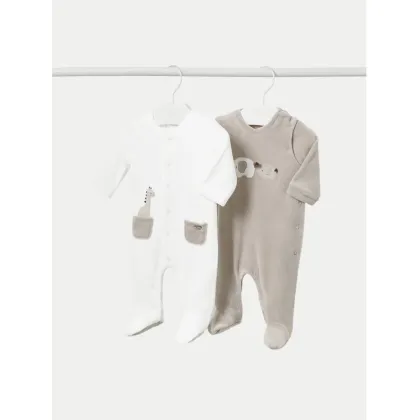 Zdjęcie Mayoral Komplet 2 par pajacy 2794 Beżowy