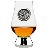 Zdjęcie Upominkowa szklanka do whisky z monogramem