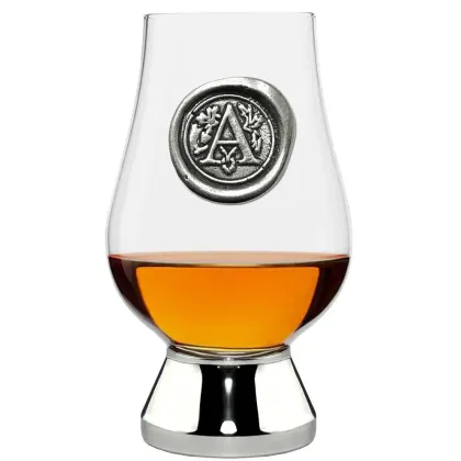 Zdjęcie Upominkowa szklanka do whisky z monogramem