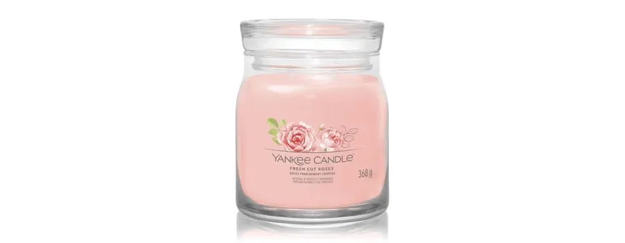obrazek 1 Yankee Candle Fresh Cut Roses Świeca zapachowa 368 g