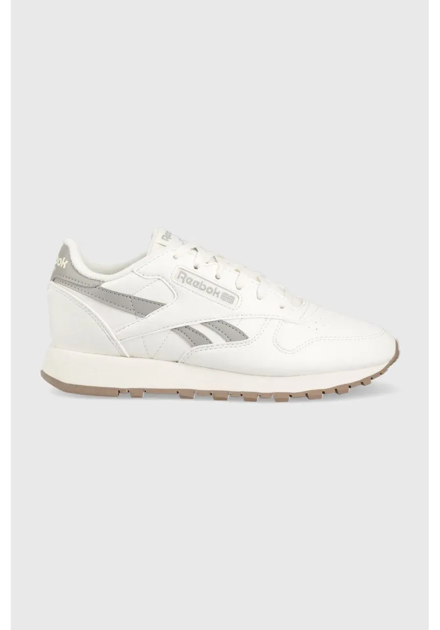 obrazek 1 Reebok Classic sneakersy Vegan kolor biały HQ7195-CHALK/PUGR