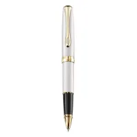 Picture Beautiful ballpoint pen from the Excellence A2 Pearl white series