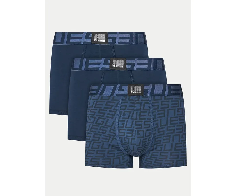 obrazek 1 Guess Komplet 3 par bokserek U4RG01 K6YW0 Granatowy